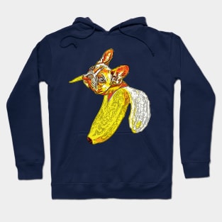 Funny French Bulldog Banana Hoodie